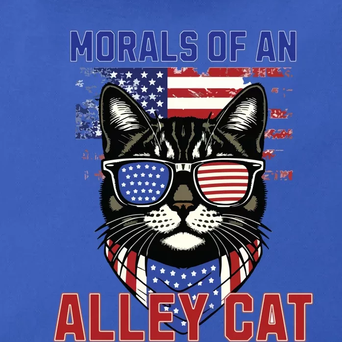 Alley Cat Funny Debate Election Presidential Debate Zip Tote Bag