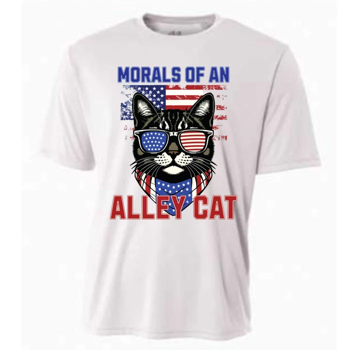 Alley Cat Funny Debate Election Presidential Debate Cooling Performance Crew T-Shirt