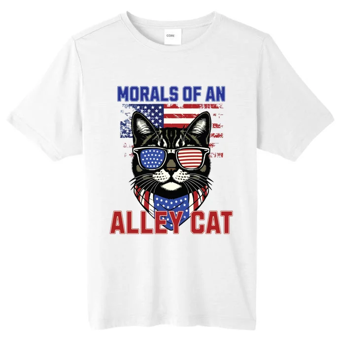 Alley Cat Funny Debate Election Presidential Debate ChromaSoft Performance T-Shirt