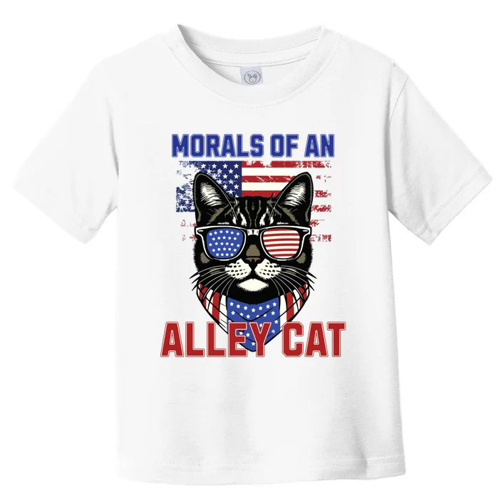 Alley Cat Funny Debate Election Presidential Debate Toddler T-Shirt