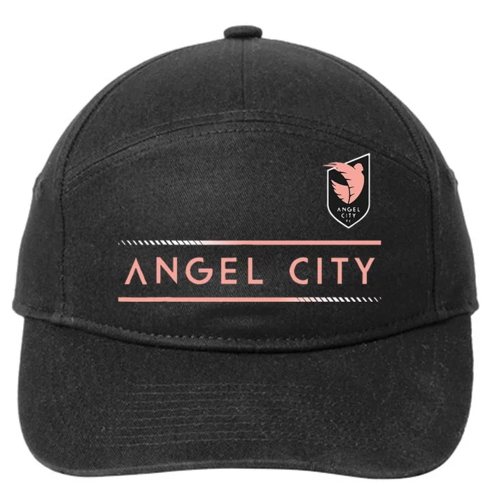 Angel City Fc Soccer 7-Panel Snapback Hat