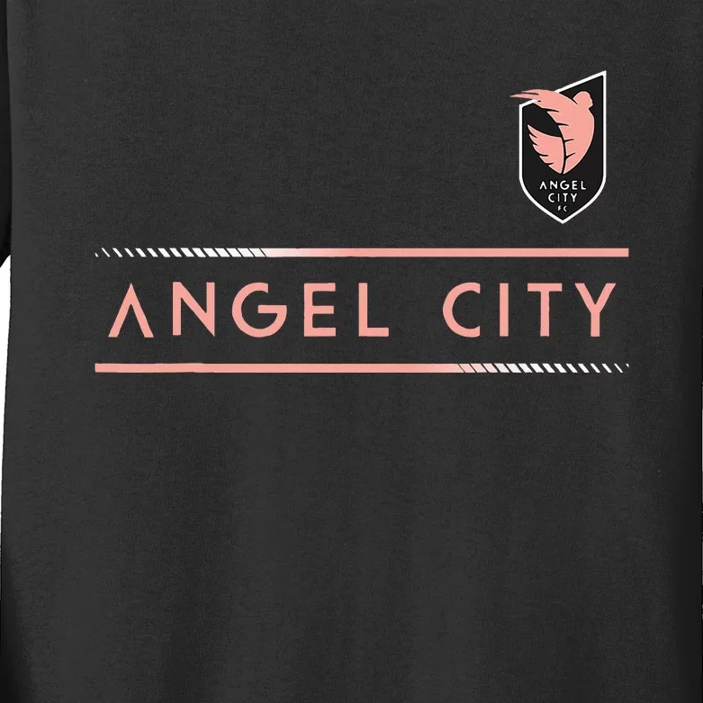 Angel City Fc Soccer Kids Long Sleeve Shirt