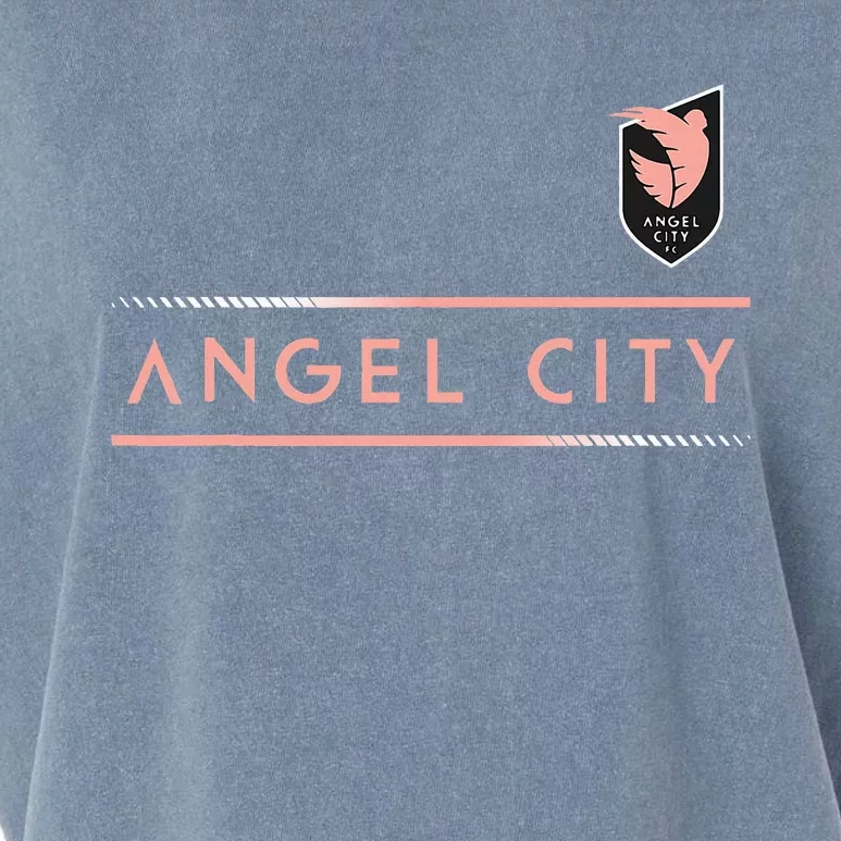 Angel City Fc Soccer Garment-Dyed Women's Muscle Tee