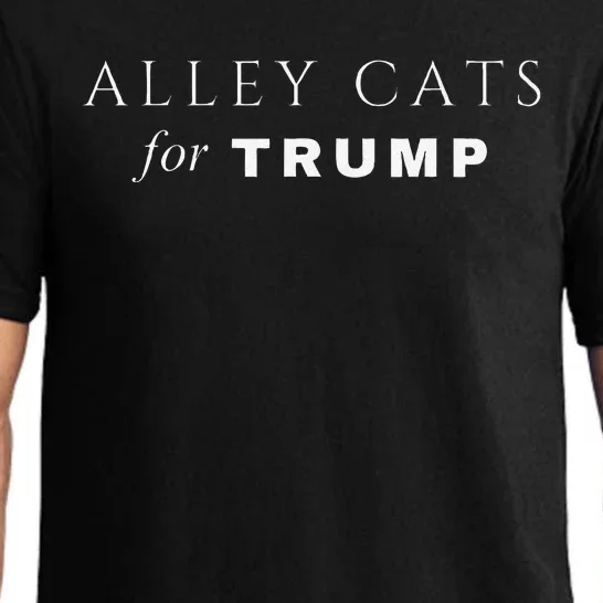 Alley Cats For Trump Biden Make Ameowica Great Again Funny Pajama Set