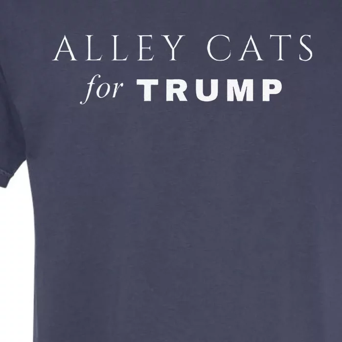 Alley Cats For Trump Biden Make Ameowica Great Again Funny Garment-Dyed Heavyweight T-Shirt