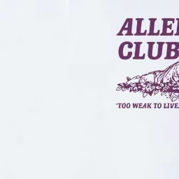 Allergy Club Funny Aesthetic Cartoon Softstyle Adult Sport Polo