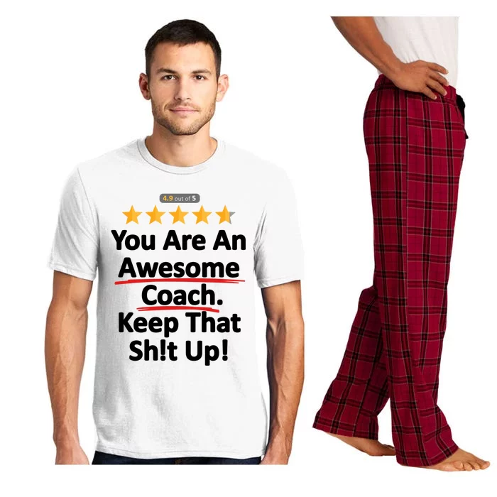 Awesome Coach Funny Gift Idea For Coach Pajama Set