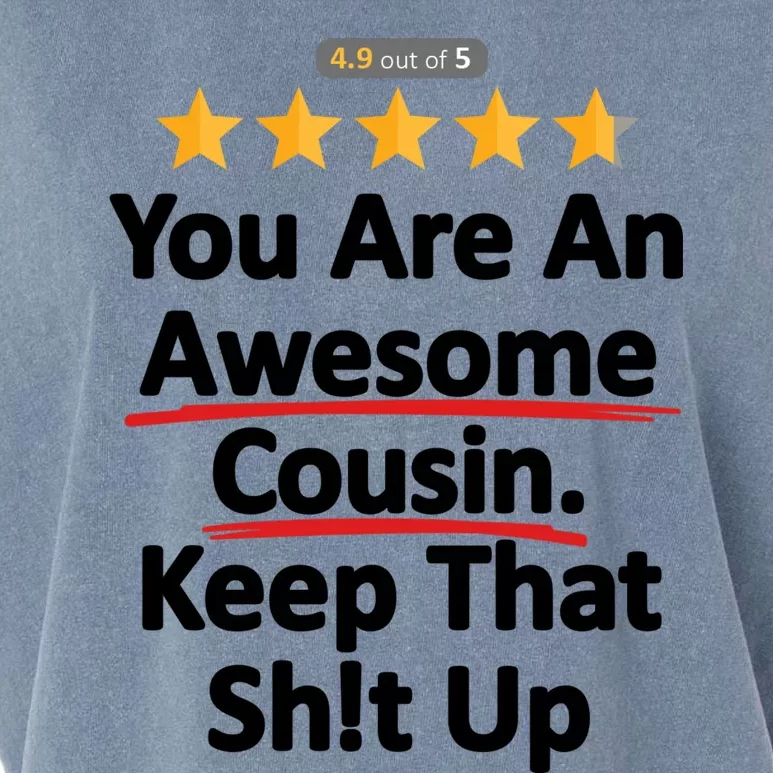 Awesome Cousin Funny Gift Idea For Garment-Dyed Women's Muscle Tee