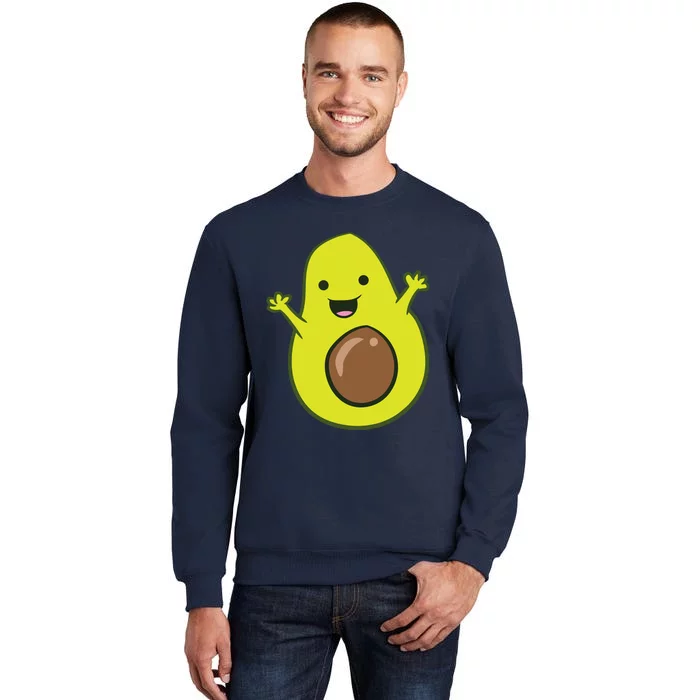 Avocado Costume Funny Avocado Halloween Costume Avocado Tall Sweatshirt