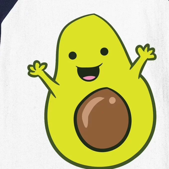 Avocado Costume Funny Avocado Halloween Costume Avocado Baseball Sleeve Shirt