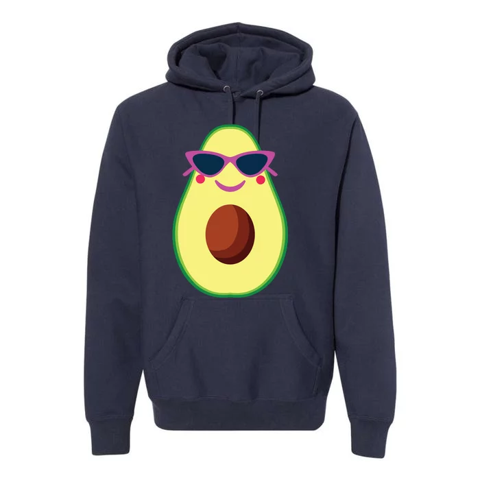 Avocado Costume Funny Halloween For Women Guacamole Guac Premium Hoodie