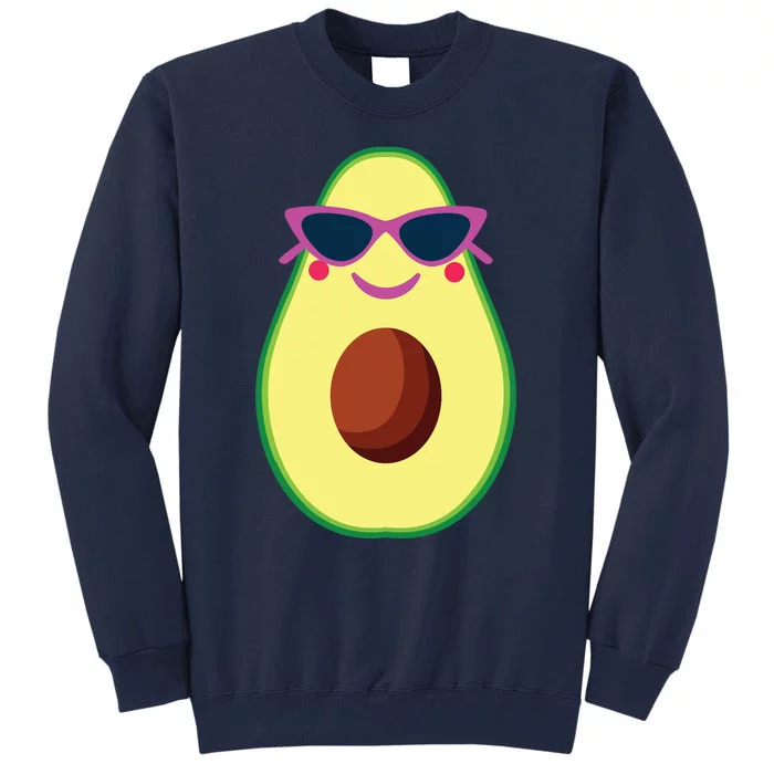 Avocado Costume Funny Halloween For Women Guacamole Guac Tall Sweatshirt