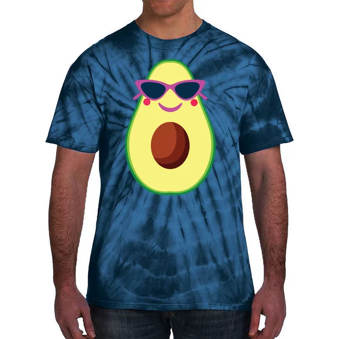 Avocado Costume Funny Halloween For Women Guacamole Guac Tie-Dye T-Shirt