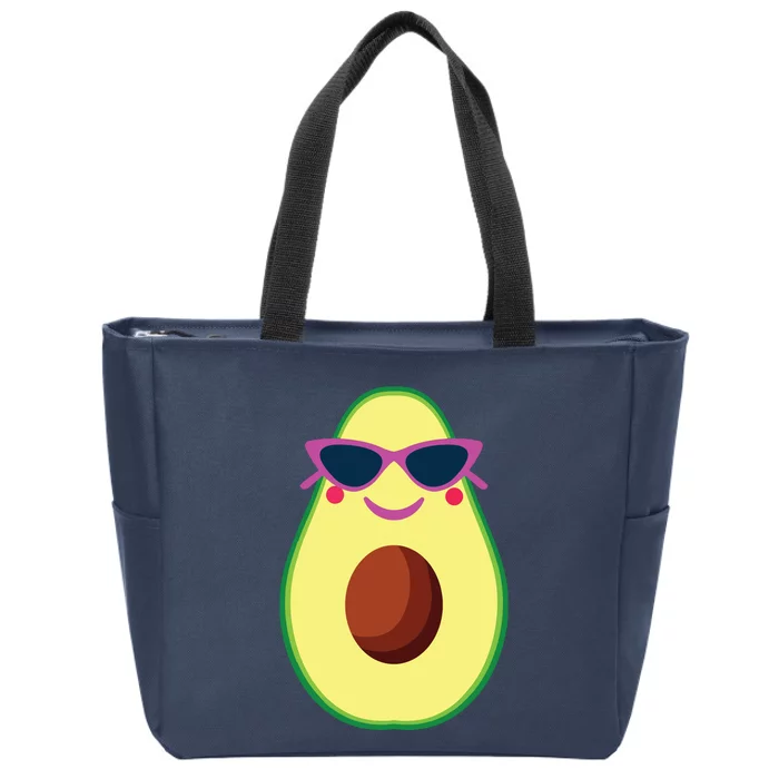 Avocado Costume Funny Halloween For Women Guacamole Guac Zip Tote Bag