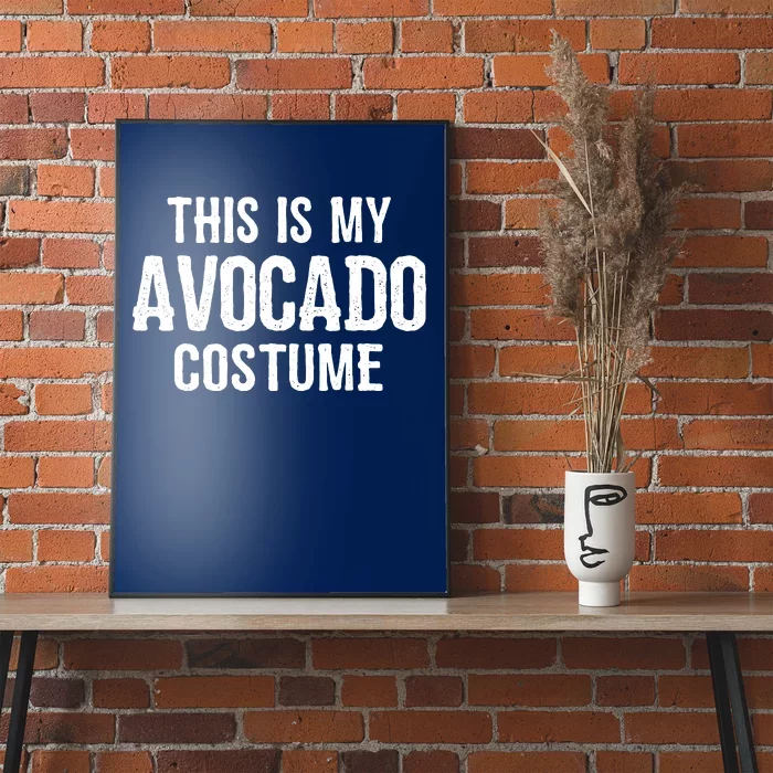 Avocado Costume Funny Easy Halloween Costumes Poster