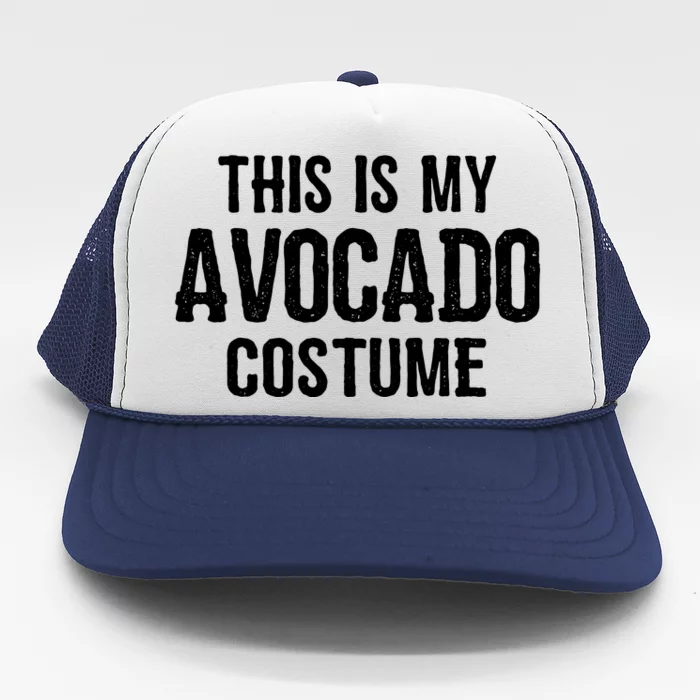 Avocado Costume Funny Easy Halloween Costumes Trucker Hat