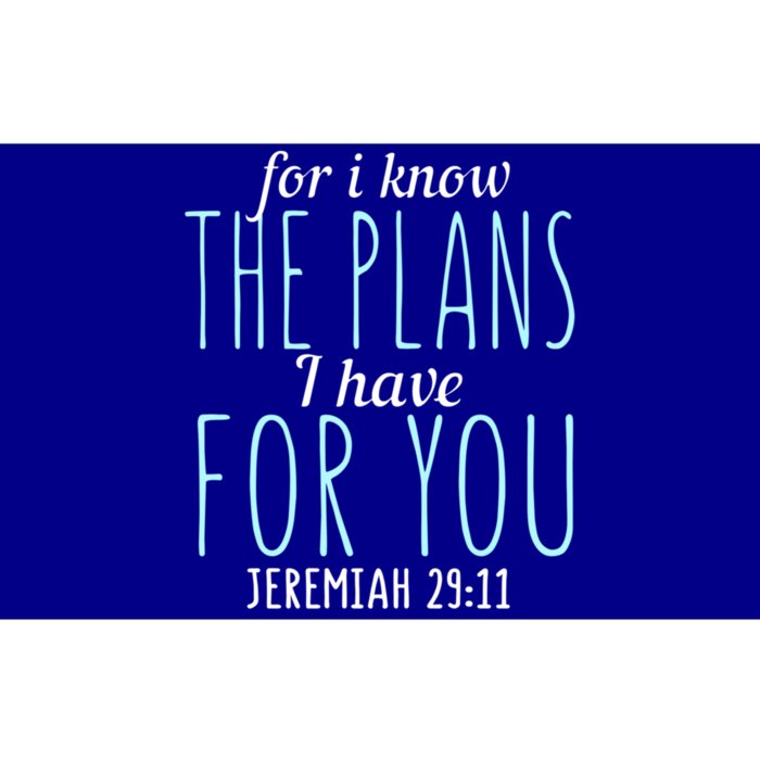 Awesome Christian Faith For I Know The Plans I Have For You Gift Bumper Sticker