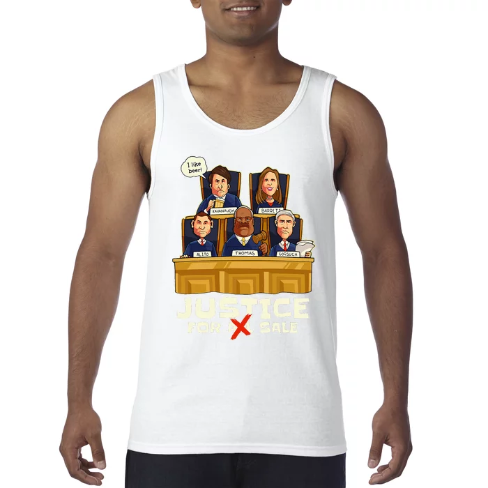 Antisupreme Court Funny Justice For Sale Tank Top