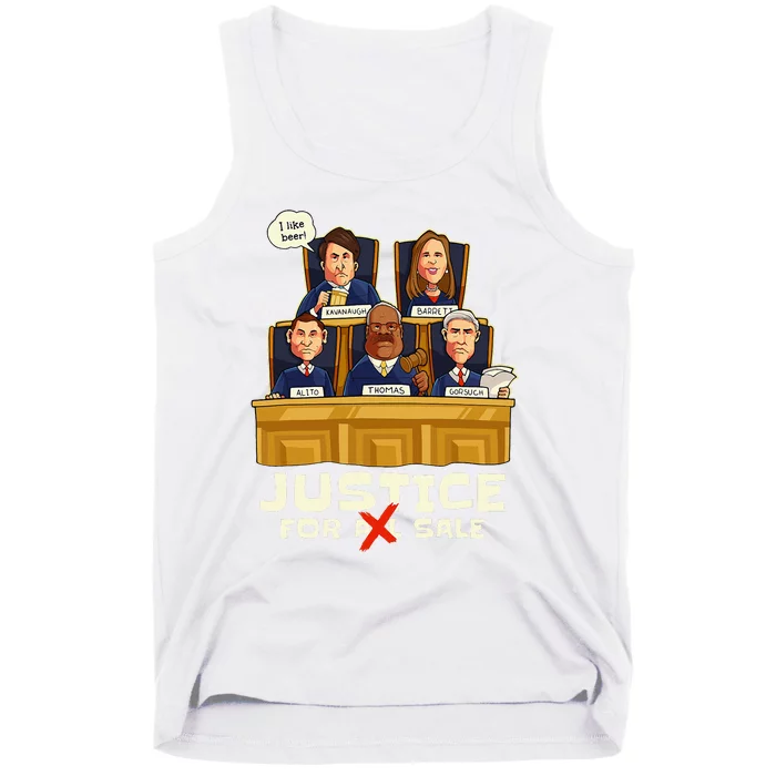 Antisupreme Court Funny Justice For Sale Tank Top