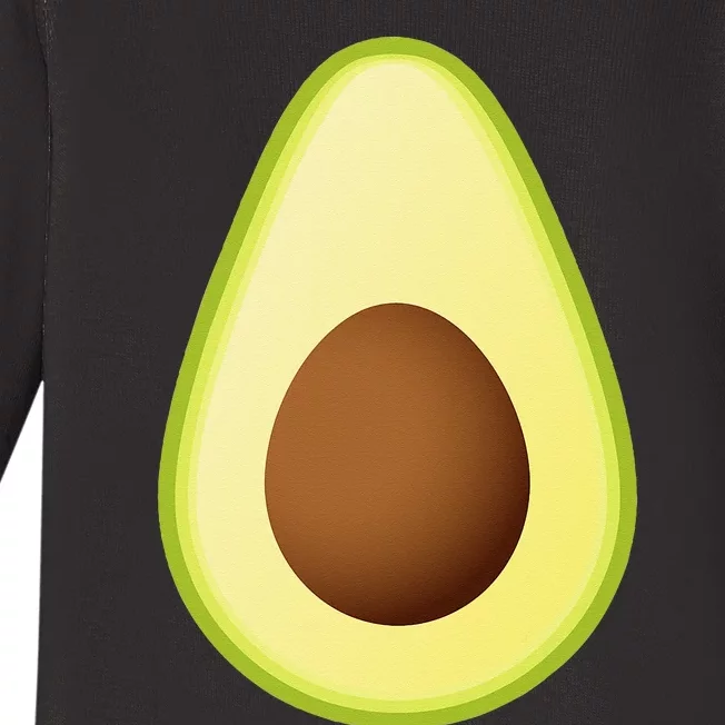 Avocado Costume Fruit Halloween Baby Long Sleeve Bodysuit