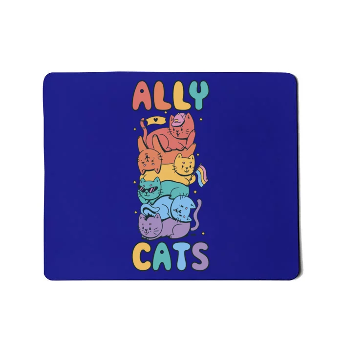 Ally Cat Funny Gift Mousepad