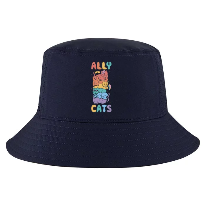 Ally Cat Funny Gift Cool Comfort Performance Bucket Hat