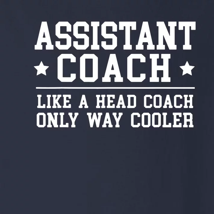 Assistant Coach Funny Sports Coaching Gift Toddler Long Sleeve Shirt