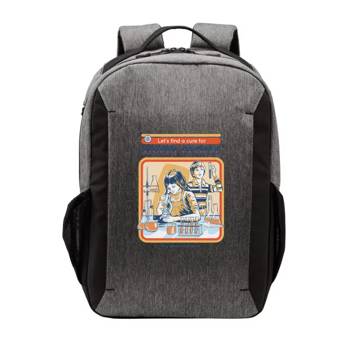 A Cure For Stupid People Vector Backpack