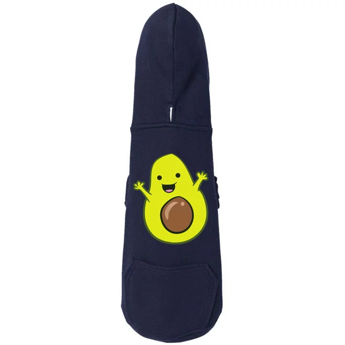 Avocado Costume Funny Avocado Halloween Costume Avocado Doggie 3-End Fleece Hoodie