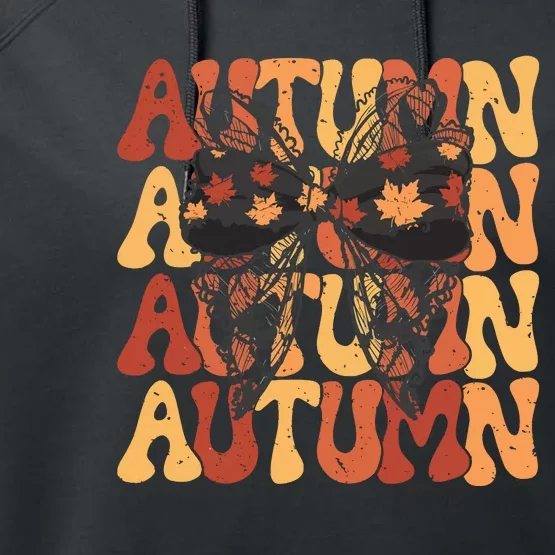 Autumn Coquette Fall Cozy Season Performance Fleece Hoodie