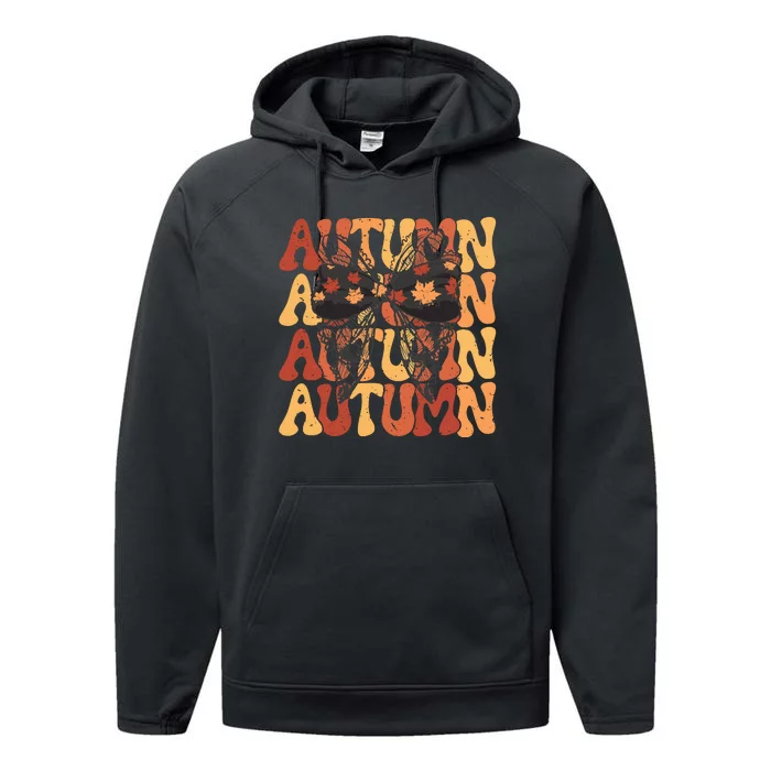 Autumn Coquette Fall Cozy Season Performance Fleece Hoodie