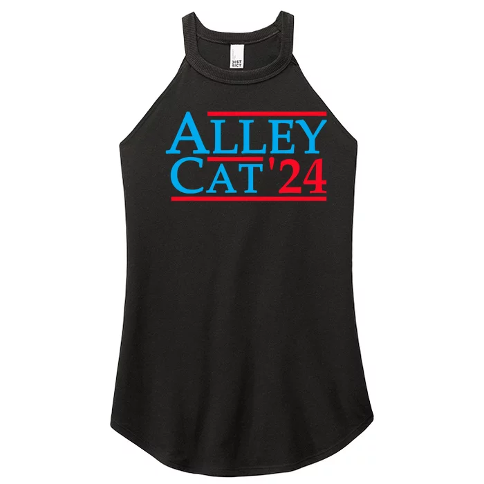 Alley Cat For President Trump 2024 Women’s Perfect Tri Rocker Tank