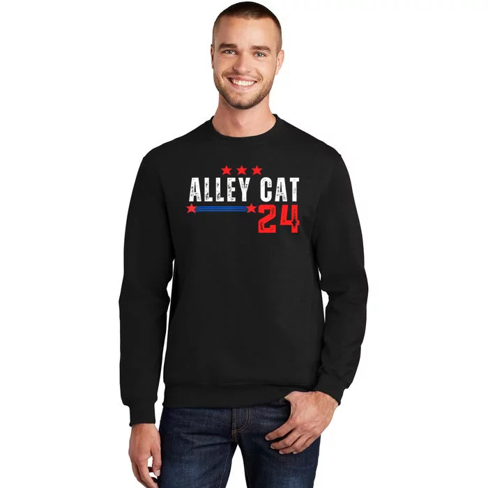 Alley Cat For President Trump 2024 Sweatshirt