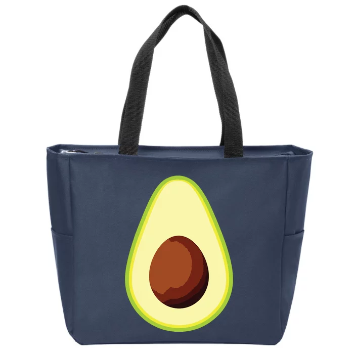 Avocado Costume Fruit Halloween Zip Tote Bag