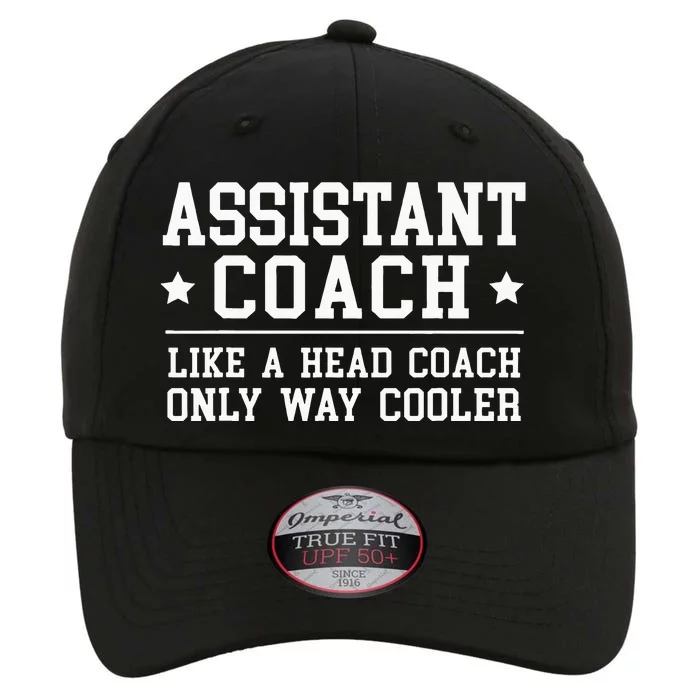 Assistant Coach Funny Sports Coaching Gift The Original Performance Cap