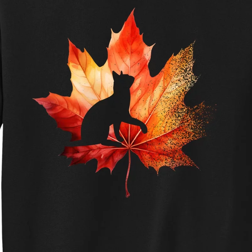 Autumn Cat Fall Lover Sweatshirt