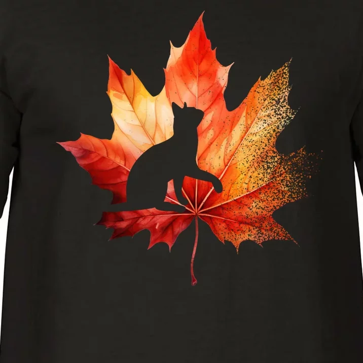 Autumn Cat Fall Lover Comfort Colors T-Shirt