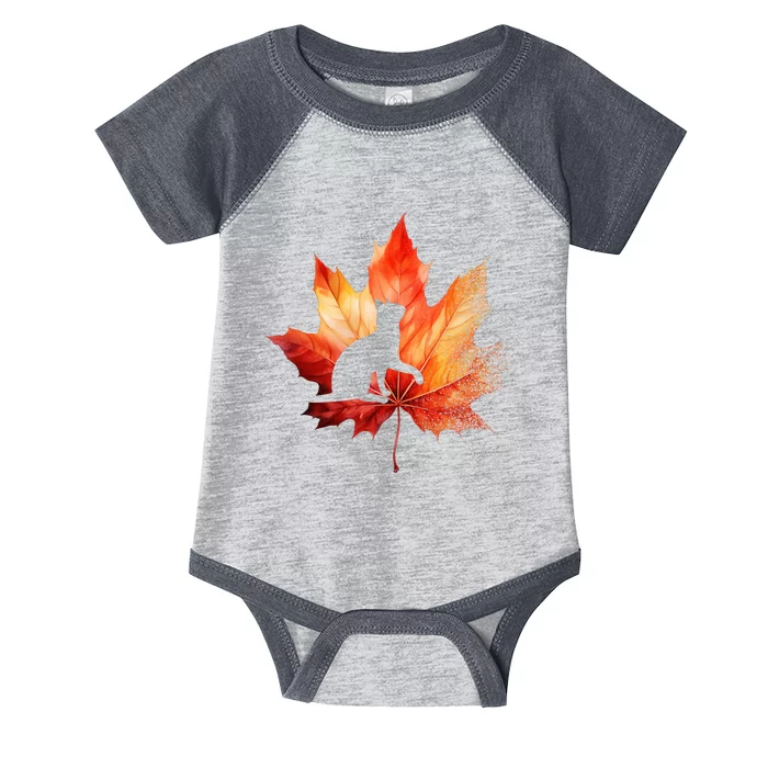 Autumn Cat Fall Lover Infant Baby Jersey Bodysuit