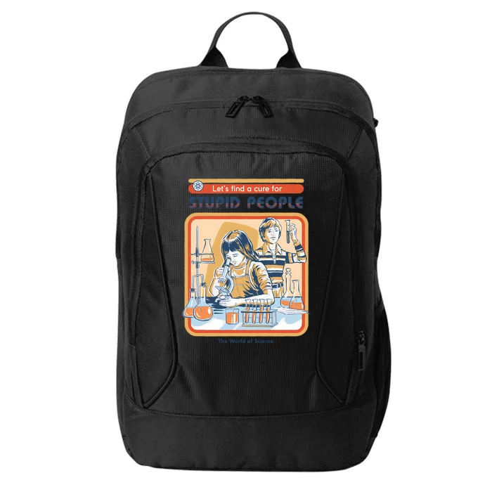 A Cure For Stupid People City Backpack