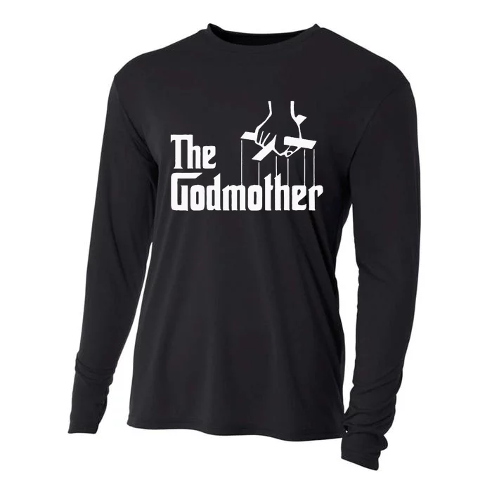 American Classics Godmother The Movie Distress Mothers Day Cooling Performance Long Sleeve Crew