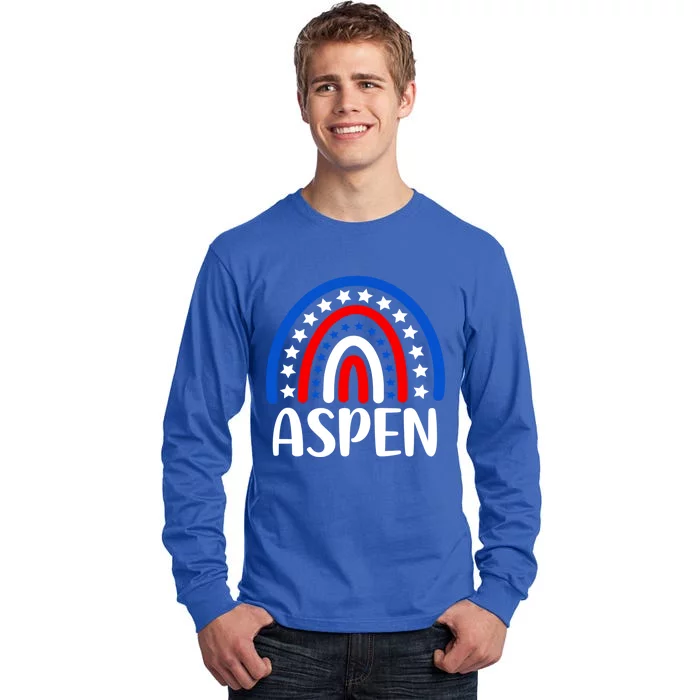 Aspen Colorado Gift I Love Aspen Colorado Usa Gift Tall Long Sleeve T-Shirt