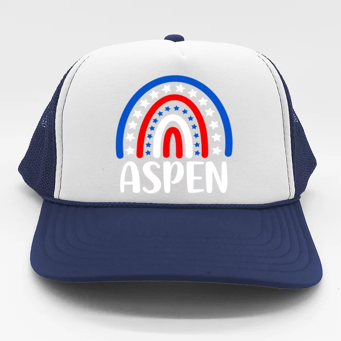 Aspen Colorado Gift I Love Aspen Colorado Usa Gift Trucker Hat