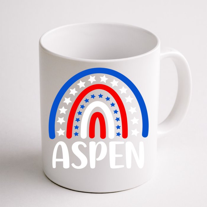 Aspen Colorado Gift I Love Aspen Colorado Usa Gift Front & Back Coffee Mug