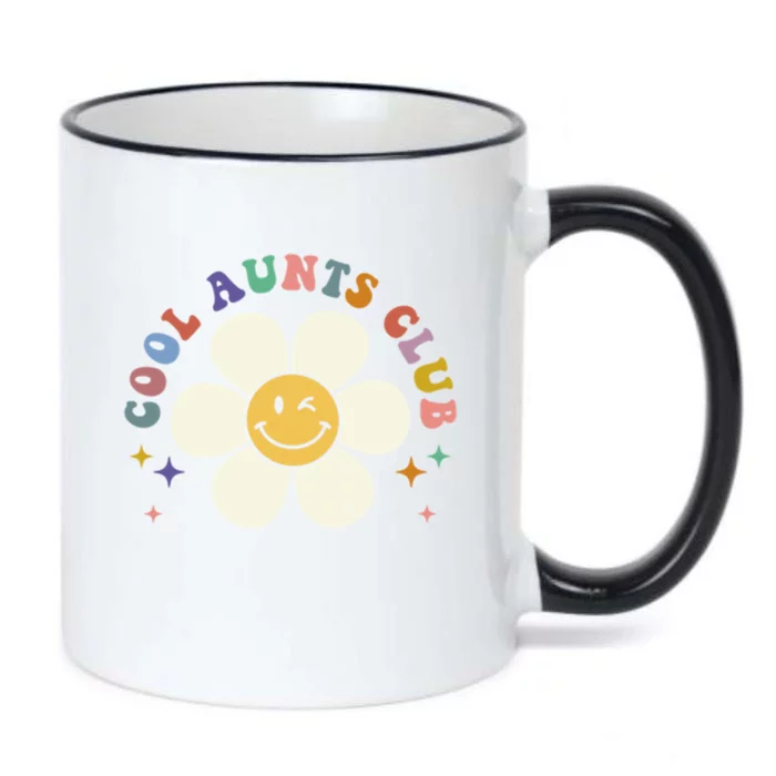 Auntie Cool Gift Cool Aunts Club Funny Auntie Gift Black Color Changing Mug