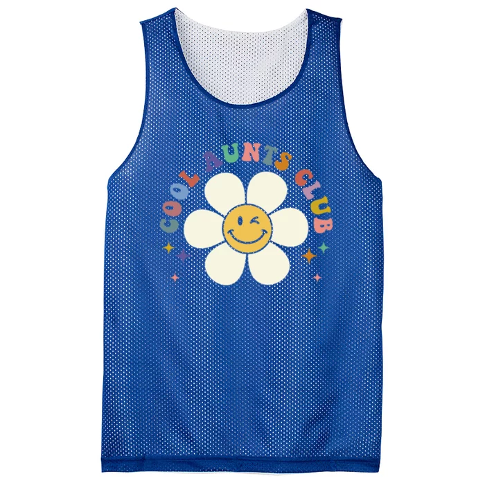 Auntie Cool Gift Cool Aunts Club Funny Auntie Gift Mesh Reversible Basketball Jersey Tank