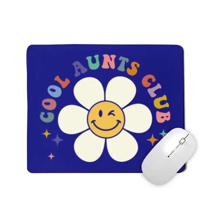 Auntie Cool Gift Cool Aunts Club Funny Auntie Gift Mousepad