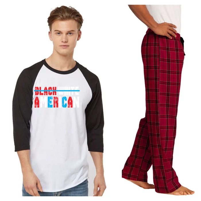 American Cool Gift Raglan Sleeve Pajama Set