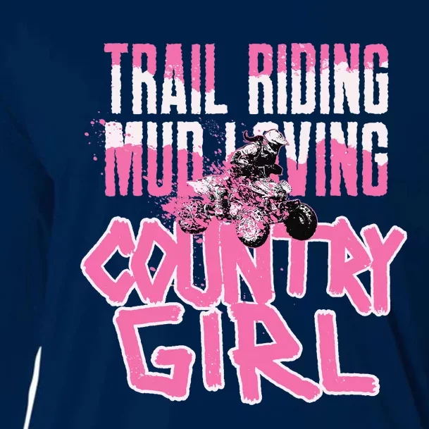 ATV Country Girl Four Wheeler Cooling Performance Long Sleeve Crew