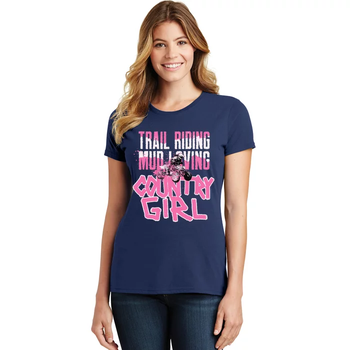 ATV Country Girl Four Wheeler Women's T-Shirt