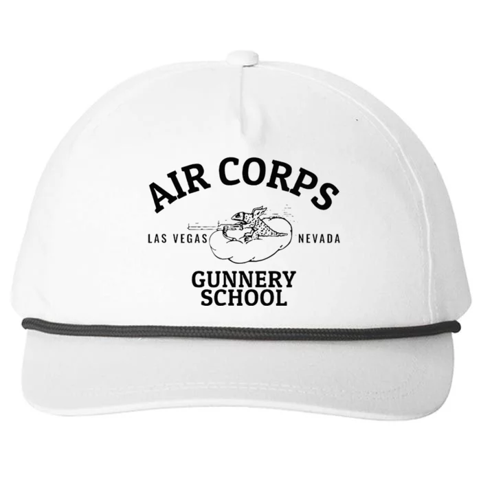 Air Corps Gunnery School Las Vegas Nevada World War II Snapback Five-Panel Rope Hat